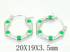 HY Wholesale Earrings 316L Stainless Steel Fashion Jewelry Earrings-HY70E0553LS