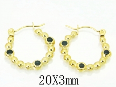 HY Wholesale Earrings 316L Stainless Steel Fashion Jewelry Earrings-HY70E0549MW