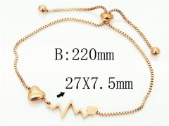 HY Wholesale Bracelets 316L Stainless Steel Jewelry Bracelets-HY19B0957HDD