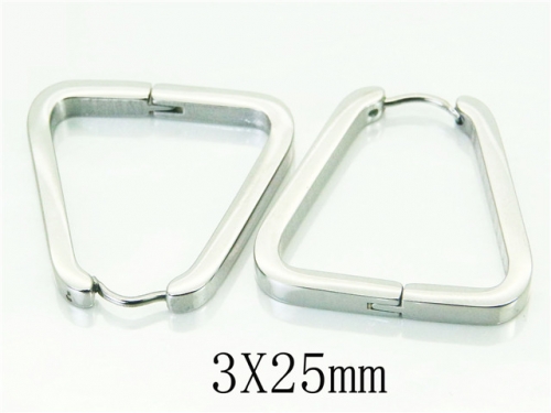 HY Wholesale Earrings 316L Stainless Steel Fashion Jewelry Earrings-HY05E1981OL