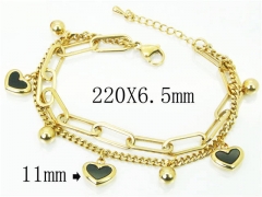 HY Wholesale Bracelets 316L Stainless Steel Jewelry Bracelets-HY59B0908HJX