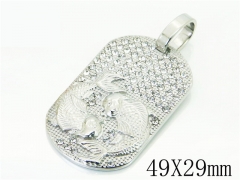 HY Wholesale Pendant 316L Stainless Steel Jewelry Pendant-HY13P1767HHX