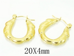 HY Wholesale Earrings 316L Stainless Steel Fashion Jewelry Earrings-HY70E0587LC