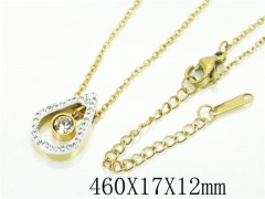 HY Wholesale Necklaces Stainless Steel 316L Jewelry Necklaces-HY19N0405ND