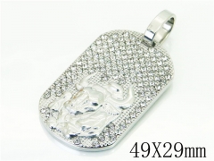 HY Wholesale Pendant 316L Stainless Steel Jewelry Pendant-HY13P1771HHD