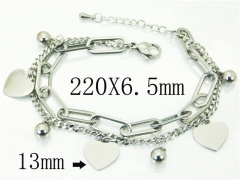 HY Wholesale Bracelets 316L Stainless Steel Jewelry Bracelets-HY59B0961HHX
