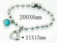 HY Wholesale Bracelets 316L Stainless Steel Jewelry Bracelets-HY21B0416HIW