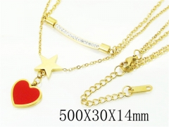 HY Wholesale Necklaces Stainless Steel 316L Jewelry Necklaces-HY80N0522HWW