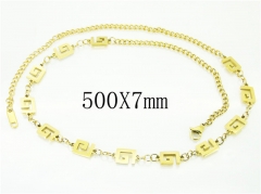 HY Wholesale Necklaces Stainless Steel 316L Jewelry Necklaces-HY80N0525HIL