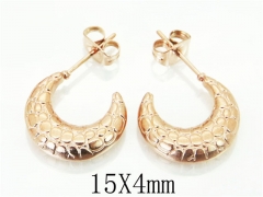 HY Wholesale Earrings 316L Stainless Steel Fashion Jewelry Earrings-HY70E0568LQ