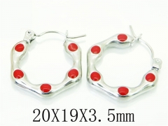HY Wholesale Earrings 316L Stainless Steel Fashion Jewelry Earrings-HY70E0555LT