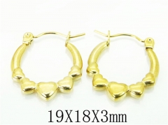 HY Wholesale Earrings 316L Stainless Steel Fashion Jewelry Earrings-HY70E0562LA