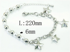 HY Wholesale Bracelets 316L Stainless Steel Jewelry Bracelets-HY59B0875OB