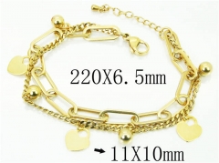 HY Wholesale Bracelets 316L Stainless Steel Jewelry Bracelets-HY59B0934HJZ