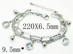 HY Wholesale Bracelets 316L Stainless Steel Jewelry Bracelets-HY59B0949HHW
