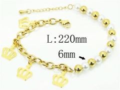 HY Wholesale Bracelets 316L Stainless Steel Jewelry Bracelets-HY59B0892HCC