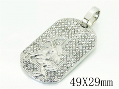 HY Wholesale Pendant 316L Stainless Steel Jewelry Pendant-HY13P1773HHD