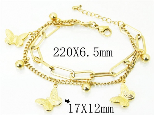 HY Wholesale Bracelets 316L Stainless Steel Jewelry Bracelets-HY59B0925HJT