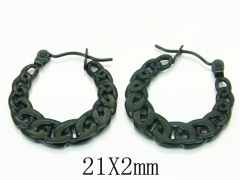 HY Wholesale Earrings 316L Stainless Steel Fashion Jewelry Earrings-HY70E0615LE