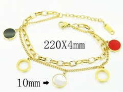 HY Wholesale Bracelets 316L Stainless Steel Jewelry Bracelets-HY80B1303OL