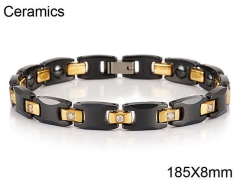 HY Wholesale Steel Stainless Steel 316L Bracelets-HY0087B007