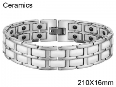 HY Wholesale Steel Stainless Steel 316L Bracelets-HY0087B074