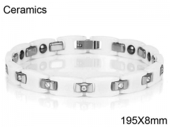 HY Wholesale Steel Stainless Steel 316L Bracelets-HY0087B054