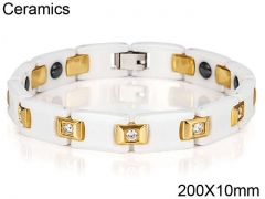 HY Wholesale Steel Stainless Steel 316L Bracelets-HY0087B008