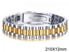 HY Wholesale Steel Stainless Steel 316L Bracelets-HY0105B014