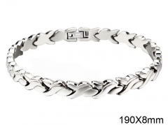 HY Wholesale Steel Stainless Steel 316L Bracelets-HY0105B142