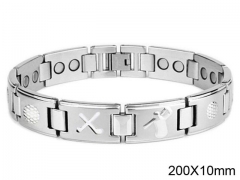 HY Wholesale Steel Stainless Steel 316L Bracelets-HY0105B083