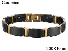 HY Wholesale Steel Stainless Steel 316L Bracelets-HY0087B003
