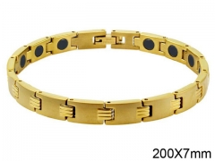 HY Wholesale Steel Stainless Steel 316L Bracelets-HY0105B057