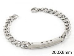 HY Wholesale Steel Stainless Steel 316L Bracelets-HY0082B109