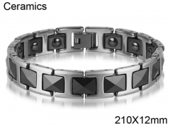 HY Wholesale Steel Stainless Steel 316L Bracelets-HY0087B011