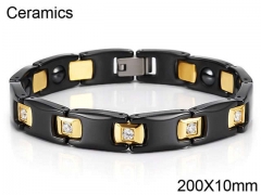 HY Wholesale Steel Stainless Steel 316L Bracelets-HY0087B006