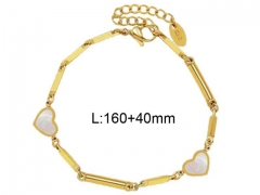 HY Wholesale Steel Stainless Steel 316L Bracelets-HY0105B172