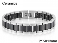 HY Wholesale Steel Stainless Steel 316L Bracelets-HY0087B069