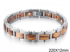HY Wholesale Steel Stainless Steel 316L Bracelets-HY0105B087