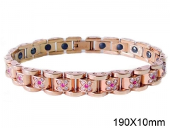 HY Wholesale Steel Stainless Steel 316L Bracelets-HY0105B055