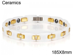 HY Wholesale Steel Stainless Steel 316L Bracelets-HY0087B009