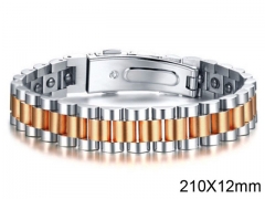 HY Wholesale Steel Stainless Steel 316L Bracelets-HY0105B015