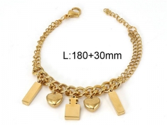 HY Wholesale Steel Stainless Steel 316L Bracelets-HY0082B123