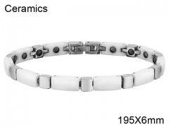 HY Wholesale Steel Stainless Steel 316L Bracelets-HY0087B091