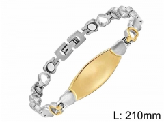 HY Wholesale Steel Stainless Steel 316L Bracelets-HY0105B089