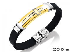 HY Wholesale Bracelets Stainless Steel 316L Bracelets-HY006B537