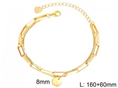 HY Wholesale Bracelets Stainless Steel 316L Bracelets-HY006B022