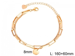 HY Wholesale Bracelets Stainless Steel 316L Bracelets-HY006B021