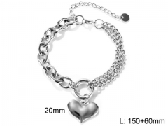 HY Wholesale Bracelets Stainless Steel 316L Bracelets-HY006B331