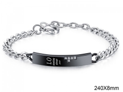 HY Wholesale Bracelets Stainless Steel 316L Bracelets-HY006B372